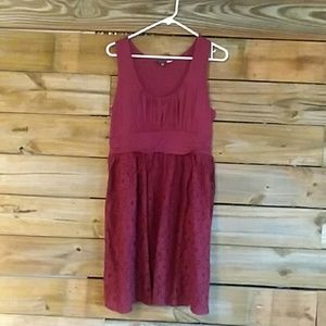 Modcloth maroon dress